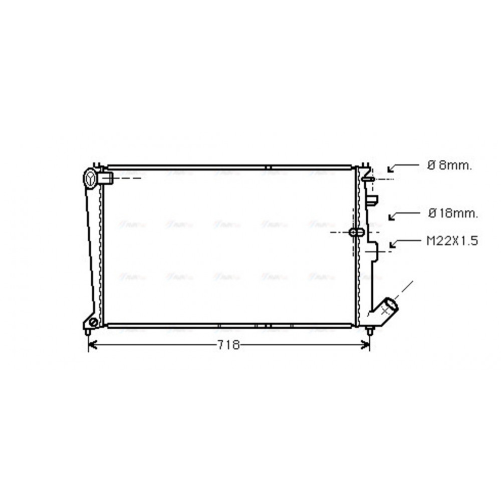 Image for AVA Cooling Radiator