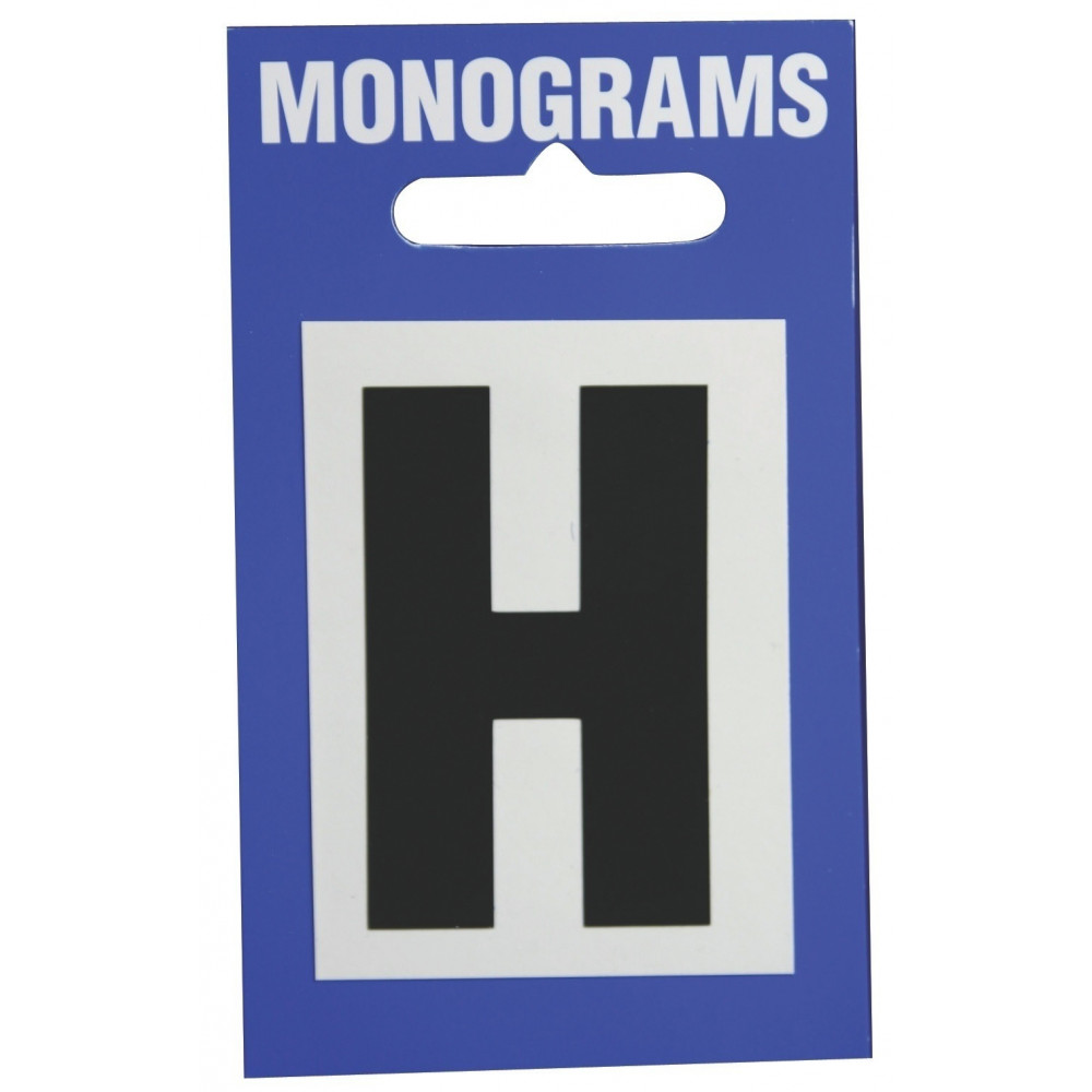 Image for Castle H Monograms Blk 50mm