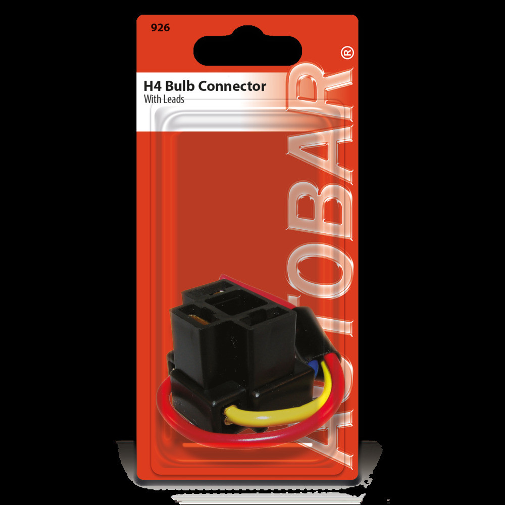 Image for Autobar Bulb Connector H4 With Leads