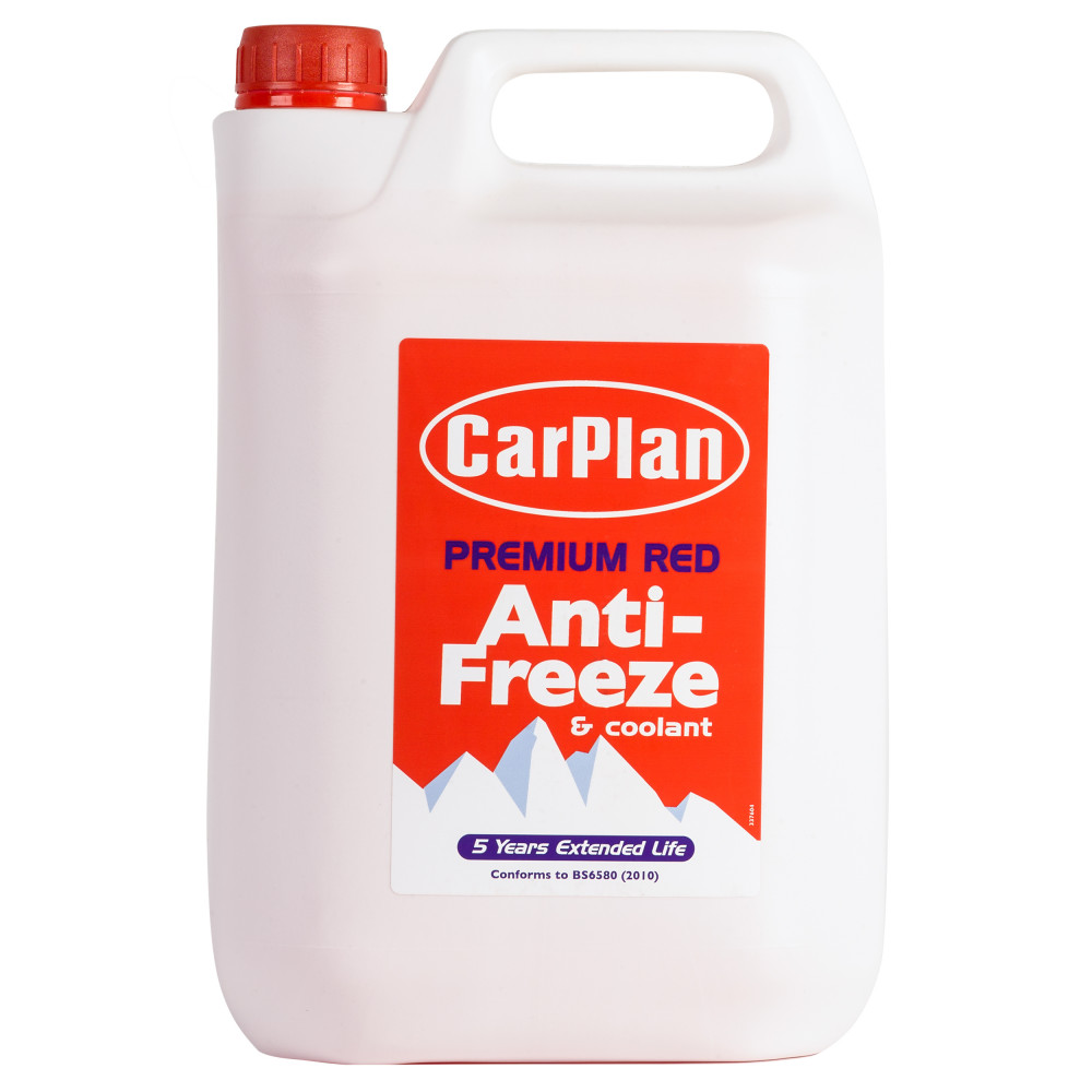 Image for Carplan Premium Red Antifreeze & Coolant 5L