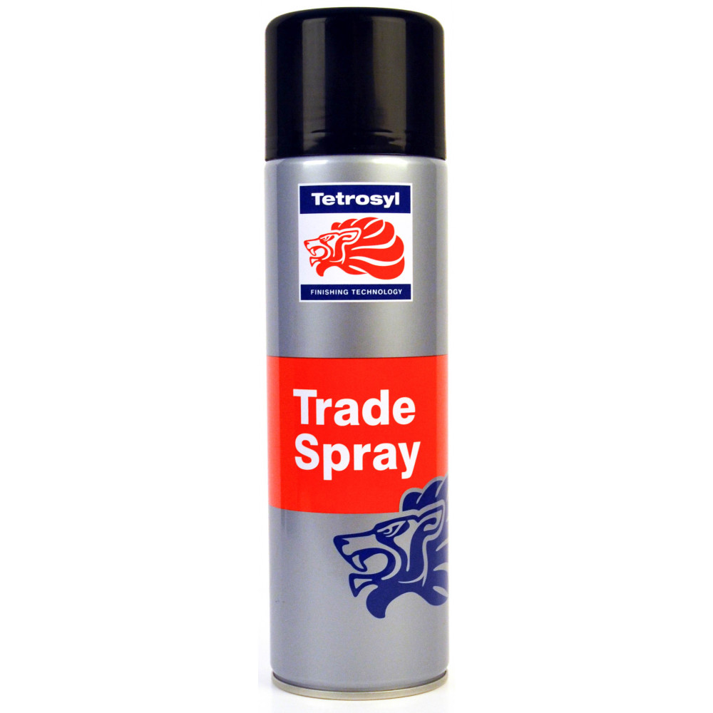 Image for Tetrosyl Trade Spray Matt Black 500ml