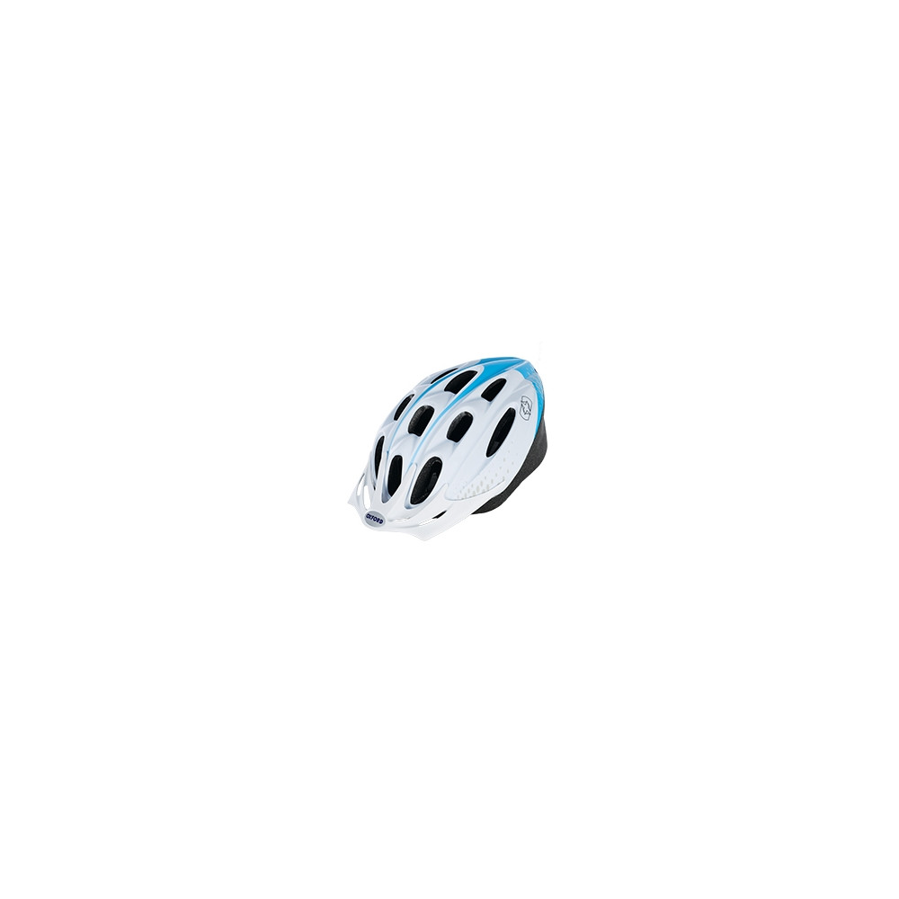Image for Oxford F15 White/Blue Medium 53-57Cm Helmet